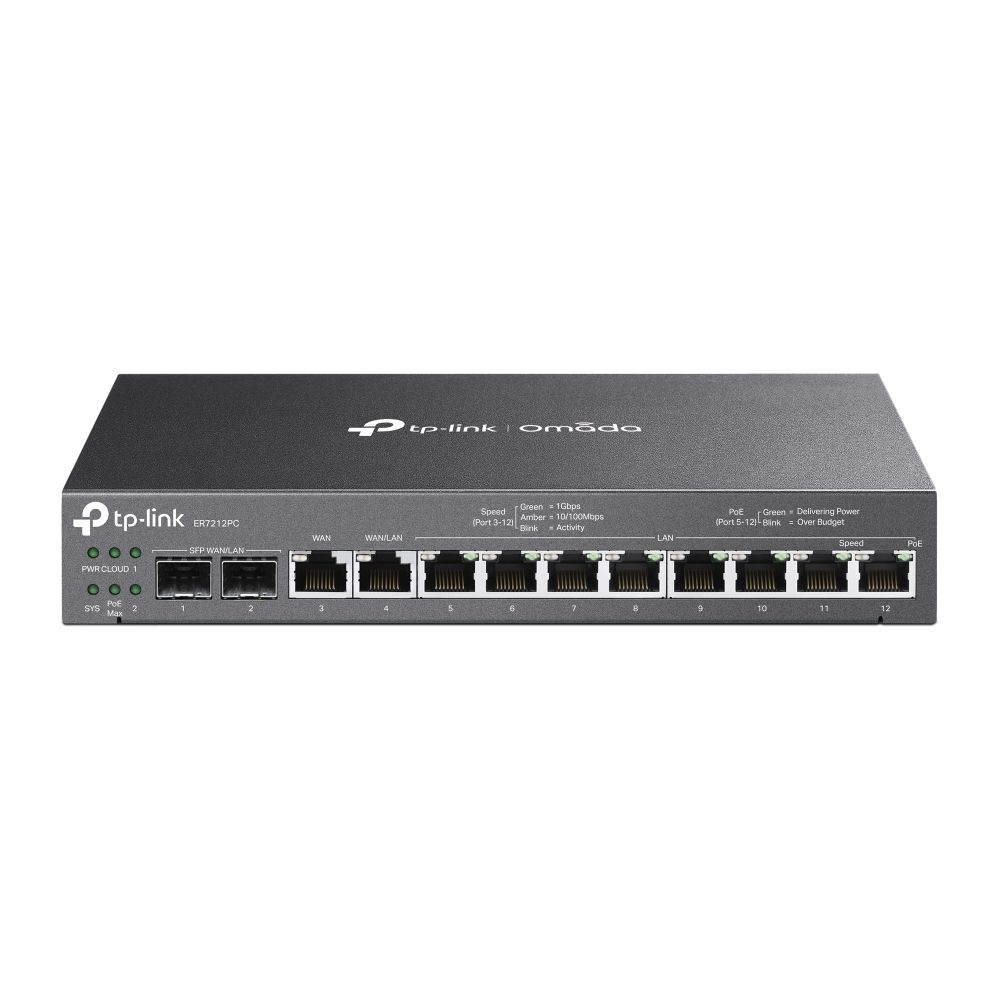 Gateway Omada ER7212PC com portas PoE